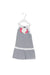 A Navy Sleeveless Dresses from Jim Thompson in size 2T for girl. (Front View)