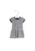 A Navy Short Sleeve Dresses from GANT in size 3-6M for girl. (Front View)