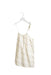 A White Sleeveless Dresses from Excuse My French in size 8Y for girl. (Front View)