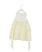 A Ivory Sleeveless Dresses from American Princess in size 3T for girl. (Back View)