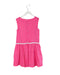 A Pink Sleeveless Dresses from Jacadi in size 10Y for girl. (Back View)