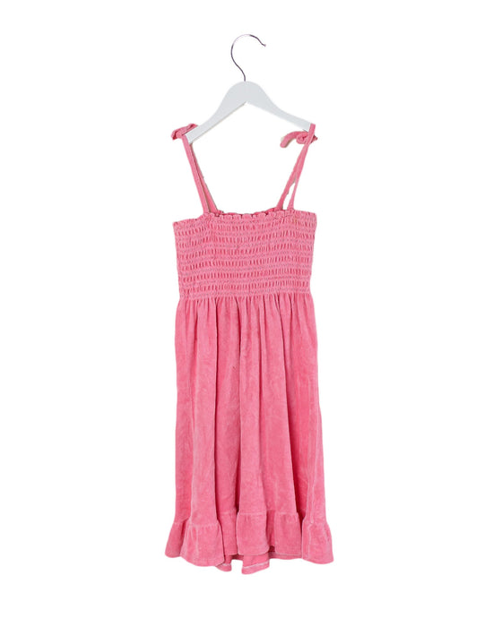 A Pink Sleeveless Dresses from Juicy Couture in size 12Y for girl. (Back View)
