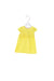 A Yellow Short Sleeve Dresses from RJR.John Rocha in size 3-6M for girl. (Front View)