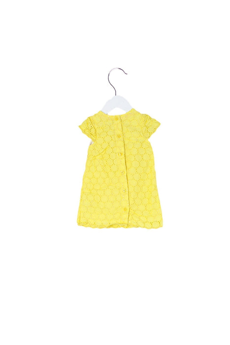 A Yellow Short Sleeve Dresses from RJR.John Rocha in size 3-6M for girl. (Back View)