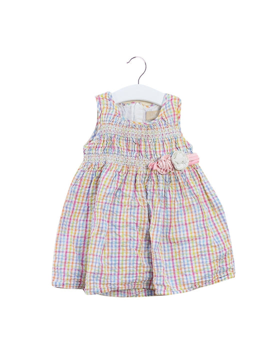 A Multicolour Sleeveless Dresses from Chickeeduck in size 2T for girl. (Back View)
