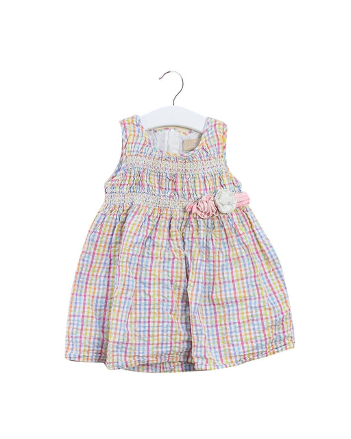 A Multicolour Sleeveless Dresses from Chickeeduck in size 2T for girl. (Front View)