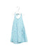 A Blue Sleeveless Dresses from Bakker Made with Love in size 18-24M for girl. (Front View)