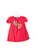 A Pink Short Sleeve Dresses from Paul Smith in size 0-3M for girl. (Front View)