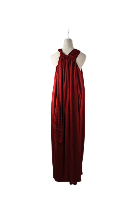 A Red Sleeveless Dresses from Hatch in size O/S for maternity. (Back View)