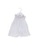 A White Short Sleeve Dresses from The Little White Company in size 0-3M for girl. (Front View)