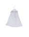 A White Short Sleeve Dresses from The Little White Company in size 0-3M for girl. (Back View)