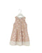 A Pink Sleeveless Dresses from Hucklebones in size 2T for girl. (Front View)