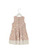 A Pink Sleeveless Dresses from Hucklebones in size 2T for girl. (Back View)