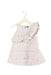 A Pink Sleeveless Dresses from Janie & Jack in size 2T for girl. (Front View)