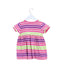 A Pink Short Sleeve Dresses from Hanna Andersson in size 3-6M for girl. (Front View)