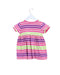 A Pink Short Sleeve Dresses from Hanna Andersson in size 3-6M for girl. (Back View)