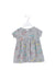 A Grey Short Sleeve Dresses from Hanna Andersson in size 6-12M for girl. (Front View)