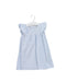 A Blue Short Sleeve Dresses from The Little White Company in size 6-12M for girl. (Front View)