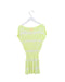 A Yellow Short Sleeve Dresses from Sunuva in size 12-18M for girl. (Back View)