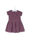 A Pink Short Sleeve Dresses from Ralph Lauren in size 3-6M for girl. (Front View)