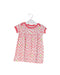 A Pink Short Sleeve Dresses from Petit Bateau in size 3-6M for girl. (Front View)