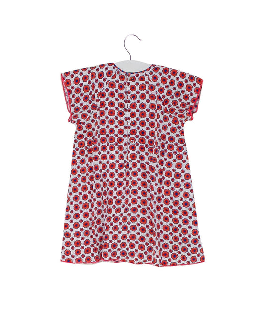 A Red Short Sleeve Dresses from Little Marc Jacobs in size 6-12M for girl. (Front View)
