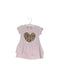 A Pink Short Sleeve Dresses from Liu Jo in size 3-6M for girl. (Front View)