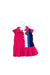 A Pink Short Sleeve Dresses from Tommy Hilfiger in size 3-6M for girl. (Front View)