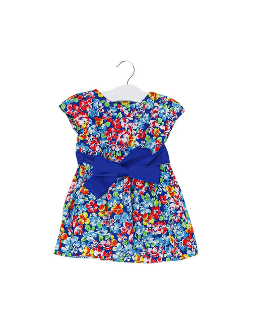 A Multicolour Short Sleeve Dresses from Ralph Lauren in size 3-6M for girl. (Front View)
