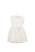 A White Short Sleeve Dresses from Bébé by Minihaha in size 12-18M for girl. (Front View)