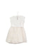 A White Short Sleeve Dresses from Bébé by Minihaha in size 12-18M for girl. (Back View)