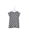 A Grey Short Sleeve Dresses from Vertbaudet in size 12-18M for girl. (Back View)