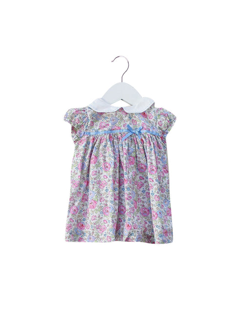 A Pink Short Sleeve Dresses from Lily Rose in size 3-6M for girl. (Front View)