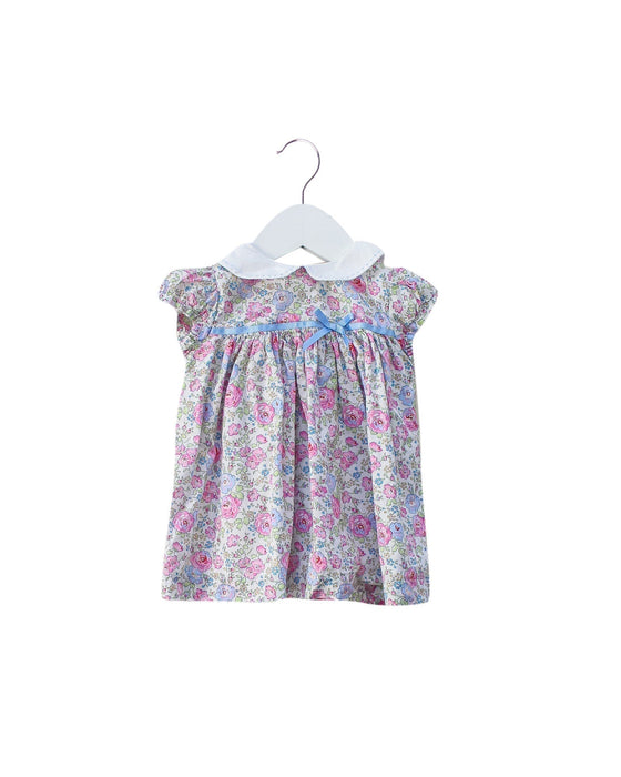 A Pink Short Sleeve Dresses from Lily Rose in size 3-6M for girl. (Front View)
