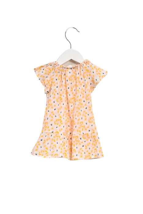 A  Short Sleeve Dresses from Seed in size 6-12M for girl. (Back View)