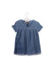 A Blue Short Sleeve Dresses from Gingersnaps in size 6-12M for girl. (Back View)
