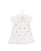 A White Short Sleeve Dresses from Ralph Lauren in size 3-6M for girl. (Front View)
