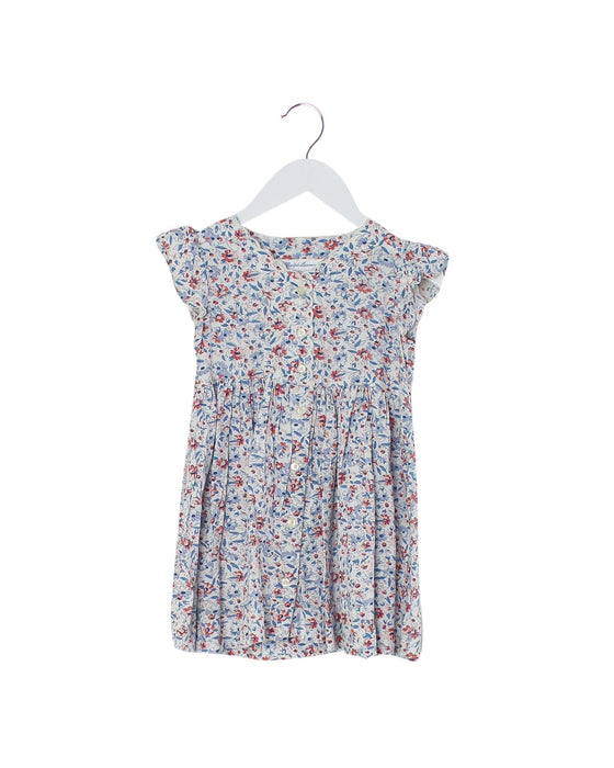 A Blue Short Sleeve Dresses from Ralph Lauren in size 6-12M for girl. (Front View)
