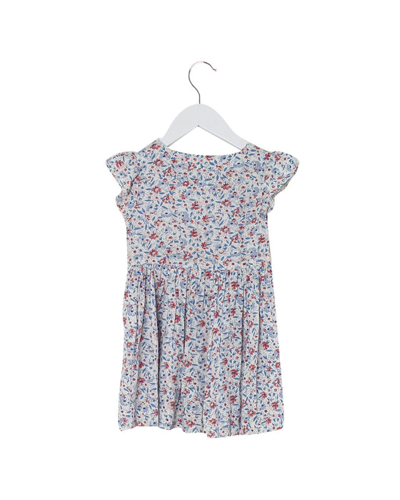A Blue Short Sleeve Dresses from Ralph Lauren in size 6-12M for girl. (Back View)
