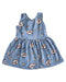 A Blue Dress Sets from Ralph Lauren in size 12-18M for girl. (Front View)