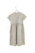 A Beige Short Sleeve Dresses from Nicholas & Bears in size 8Y for girl. (Back View)