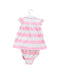 A Pink Dress Sets from Ralph Lauren in size 3-6M for girl. (Back View)