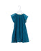 A Teal Short Sleeve Dresses from Wild & Gorgeous in size 6-12M for girl. (Front View)