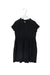 A Black Short Sleeve Dresses from Bonpoint in size 8Y for girl. (Front View)