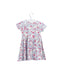 A White Short Sleeve Dresses from Petit Bateau in size 6-12M for girl. (Back View)