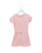 A Pink Short Sleeve Dresses from Seed in size 2T for girl. (Front View)