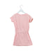 A Pink Short Sleeve Dresses from Seed in size 2T for girl. (Back View)