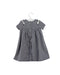 A Black Short Sleeve Dresses from Petit Bateau in size 3T for girl. (Back View)