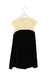 A Black Short Sleeve Dresses from Armani in size 6T for girl. (Front View)