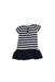 A Navy Dress Sets from Ralph Lauren in size 3-6M for girl. (Back View)